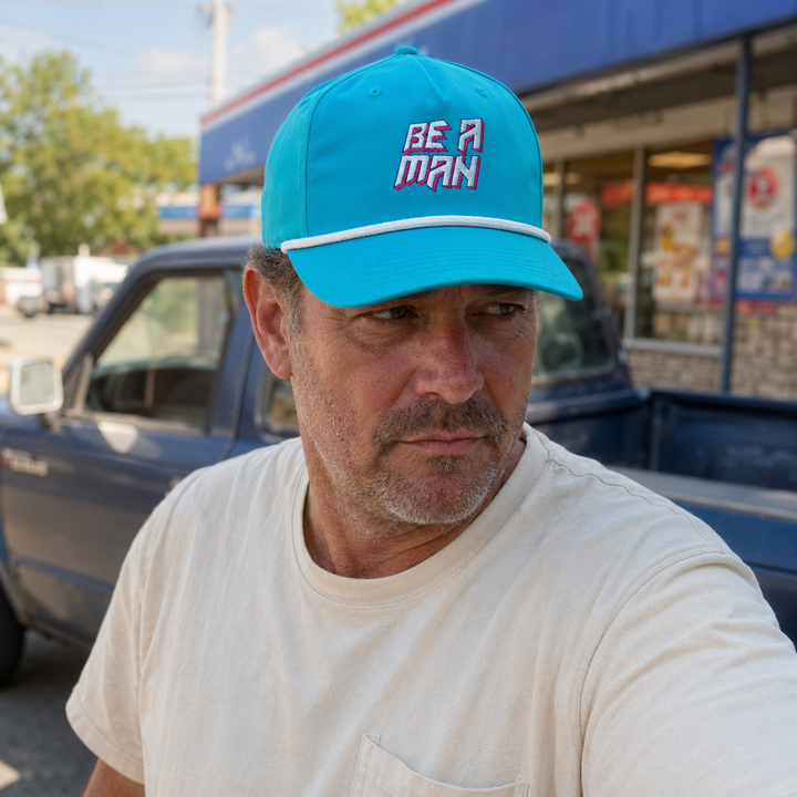 Aqua BAM Golf Rope Cap