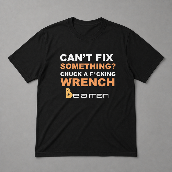 Chuck a Wrench Redux Short Sleeve T-shirt