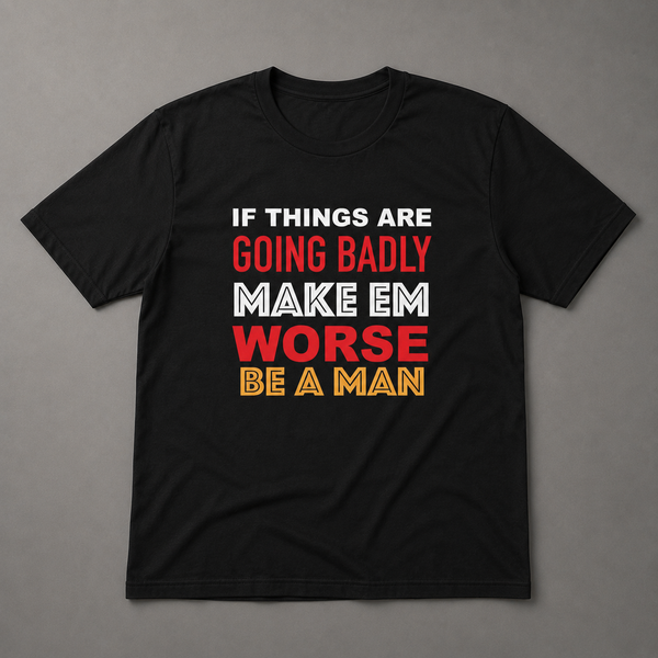 BAD TO WORSE Short Sleeve T-shirt