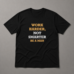 WORK HARDER Short Sleeve T-shirt