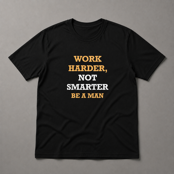 WORK HARDER Short Sleeve T-shirt