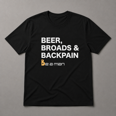 Beer, Broads & BackPain Short Sleeve T-shirt