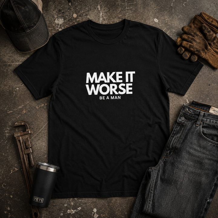 Make it Worse | Limited Edition Black Tee