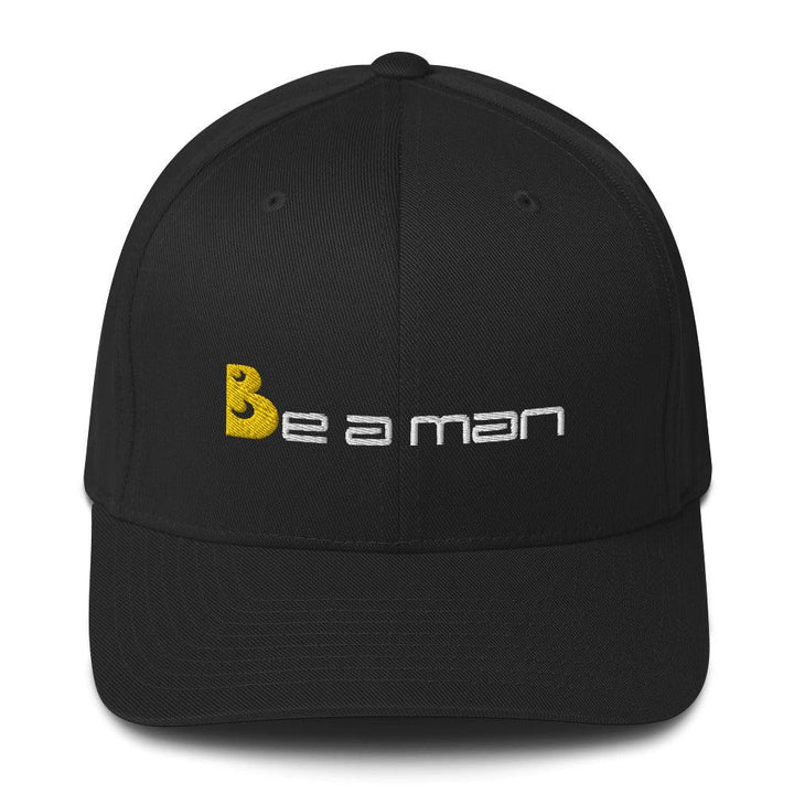Mafia Fitted (BAM) Structured Twill Cap - Boston Be a Man 