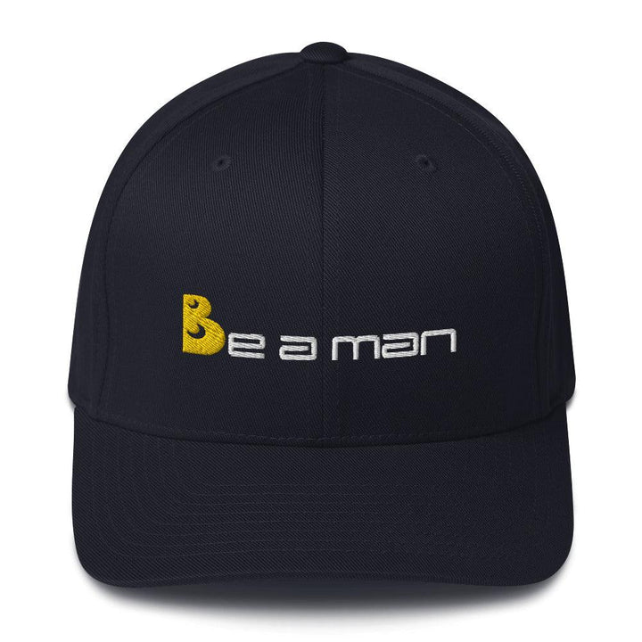 Mafia Fitted (BAM) Structured Twill Cap - Boston Be a Man 