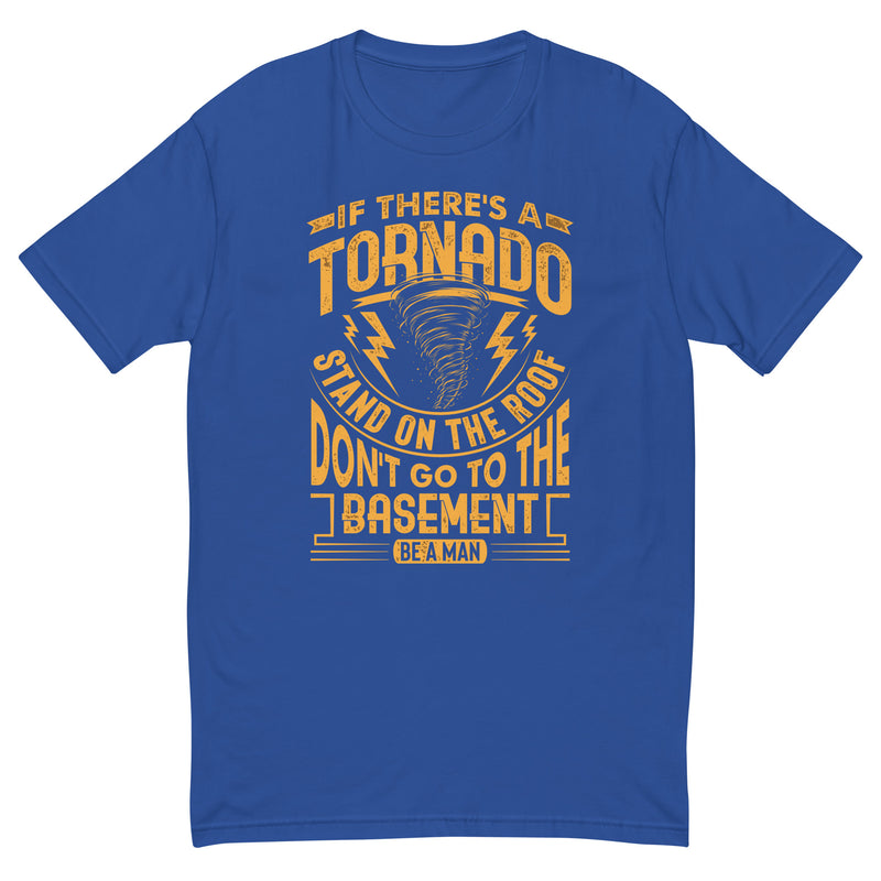 Tornado Stand on the Roof Short Sleeve T-shirt