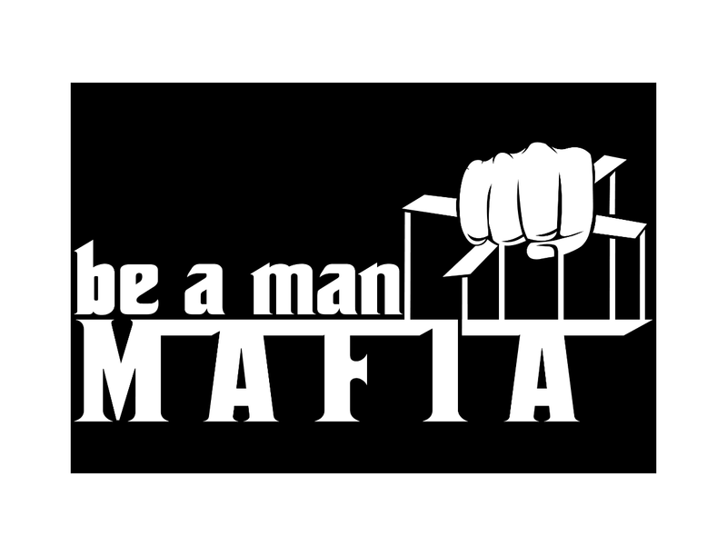 Be A Man Mafia (Air Freshener) - Boston Be a Man 