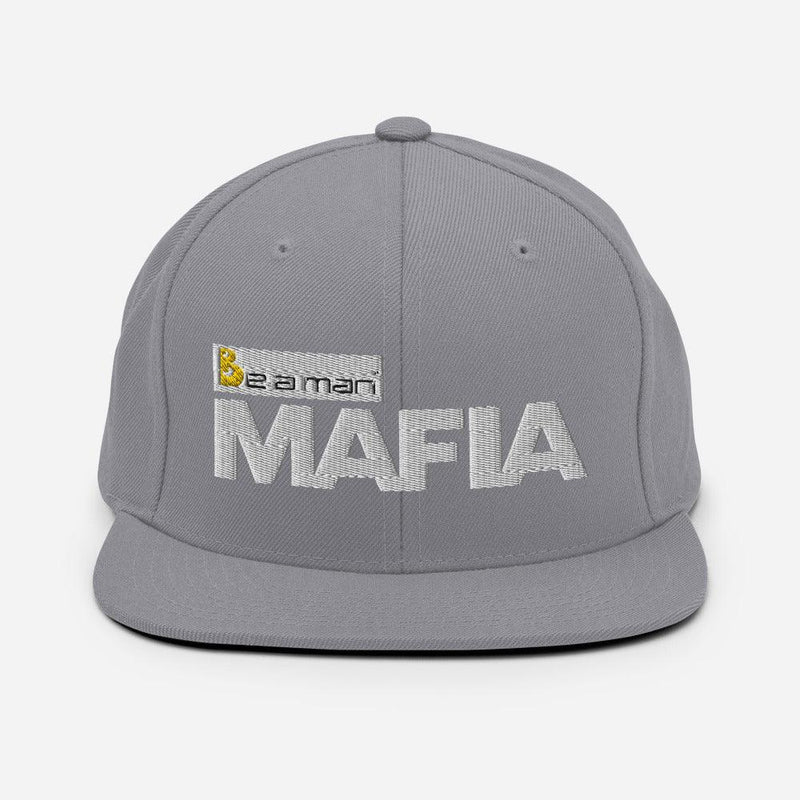 Be A Man MAFIA Snapback Hat - Boston Be a Man 