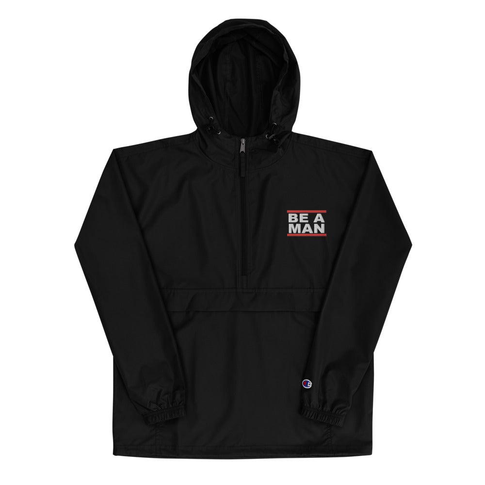 BAM DMC Embroidered Champion Packable Jacket - Boston Be a Man 