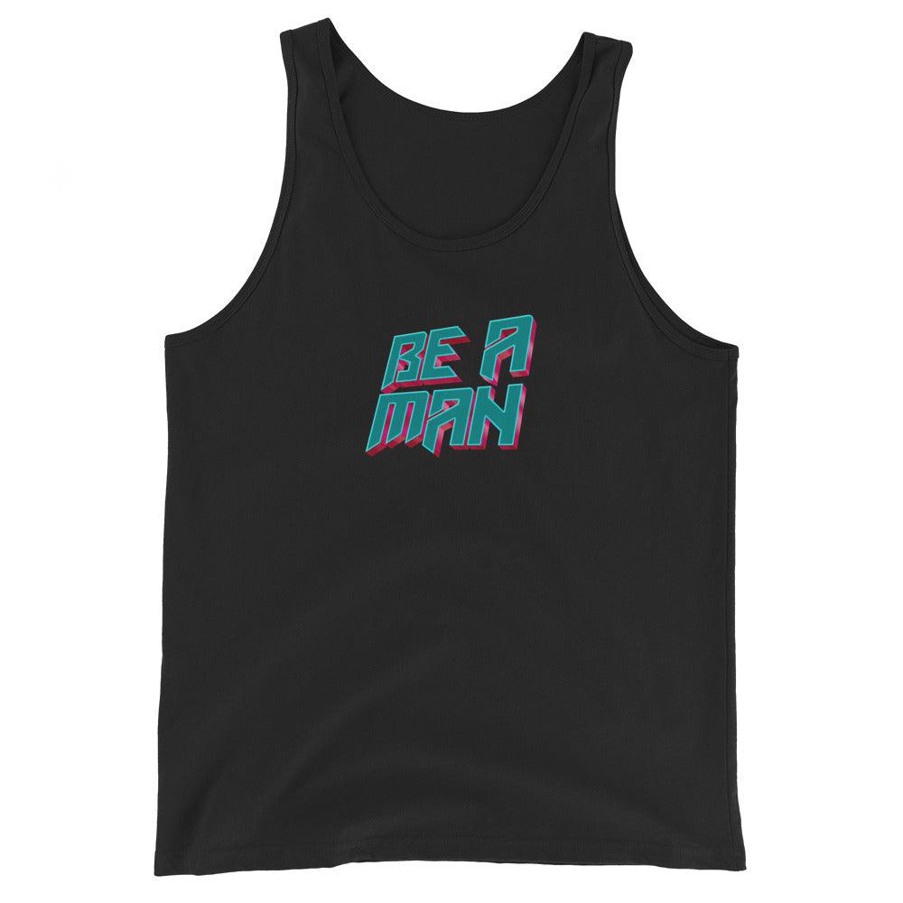Classic 80's BAM Unisex Tank Top - Boston Be a Man 