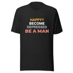HAPPY BAM Unisex t-shirt - Boston Be a Man 
