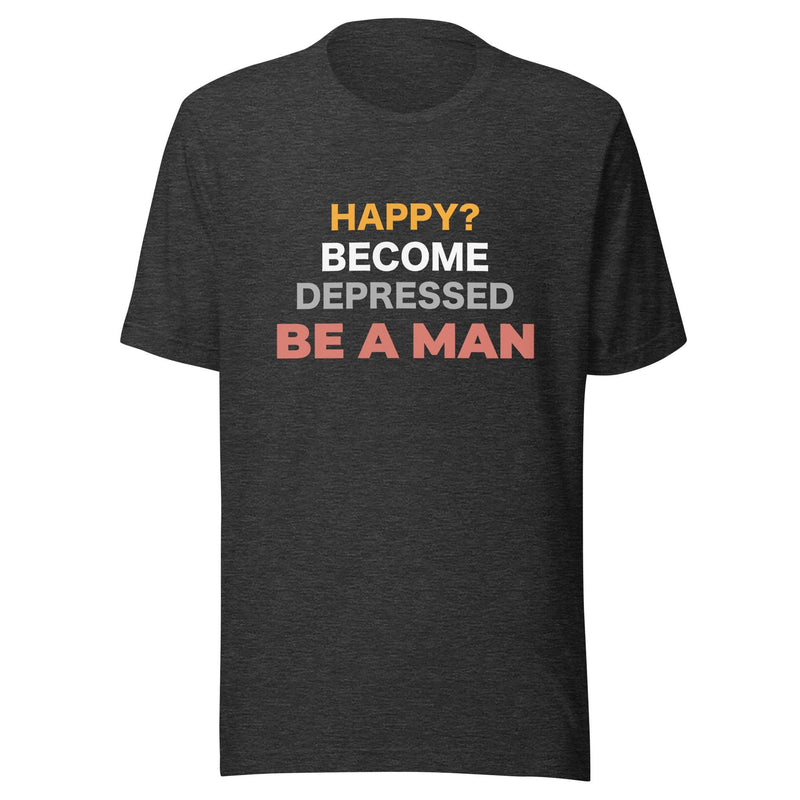 HAPPY BAM Unisex t-shirt - Boston Be a Man 